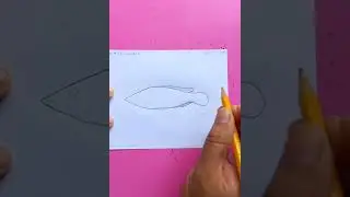 ভেদা মাছ mottled nandus | original video tutorials #satisfying #creativeart #drawingforbeginners