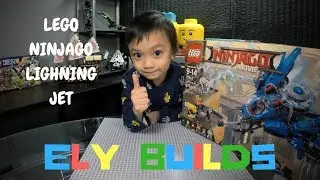 Ely Builds LEGO Ninjago Movie Lightning Jet 70614