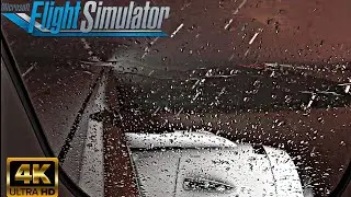 Microsoft Flight Simulator 2020 *MAXIMUM GRAPHICS RAINY TAKEOFF* | SWISS A32NX | Zurich Airport