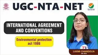 Environment Protection Act 1986 || Important convention || UGC NTA NET |I PDE ||  I PAPER 1