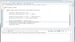 Java Basics - IO Part 1 - Files and Streams