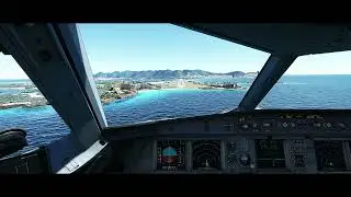 Stunning Fenix A320 Landing at St Martin Princess Juliana International Airport - MSFS 2020