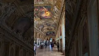 Galerie d'Apollon Louvre Palace Paris France(4K) #Shorts