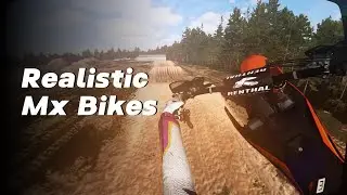 Realistic MxBikes on Bam Land