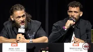 Mauricio Ruffy vs. Rafael Riziev Press Conference Highlights for UFC 325