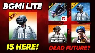BGMI LITE IS HERE! | DARK FUTURE OF PUBG LITE; BGMI; FF; SCARFALL 🥲 