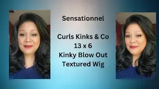 Curls Kinks and Co.Textured Wig||The Lip Bar || Adriana Nichole Cosmetics || My Sticky Little Secret