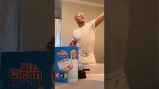 The cleanest glow-up you'll ever see! My first Mr. Clean video.  #mrclean #wipeitdown #transition