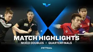 Karoline Mischek/Alexander Chen vs Ho Kwan Kit/Lee Ho Ching | XD | WTT Contender Doha 2022 (QF)