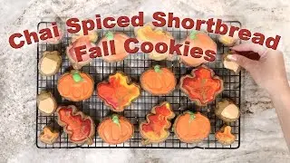 Chai Spiced Shortbread - Fall Cookies