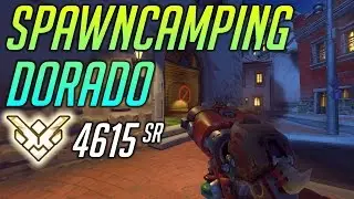 [Overwatch] DORADO SPAWNCAMPING Harbleu Roadhog Ranked 4615 SR