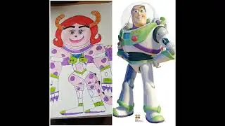 Between Two Worlds (starring Vicki Hester (Me) and Buzz Lightyear)