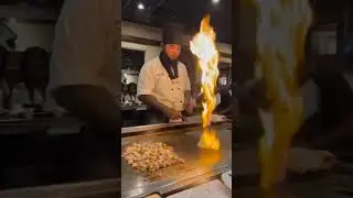 Chef Show Teppanyaki Show Japanese Cuisine  Chef Skills #cheflife #Chefskills #culinaryprofessional