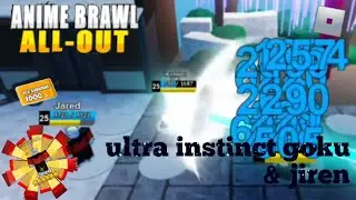 Ultra Instinct Goku & jiren | Anime Brawl All-Out\Roblox