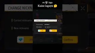 how to use pc symbol in free fire name 😱 PC logo in free fire || PC logo in mobile          #shorts