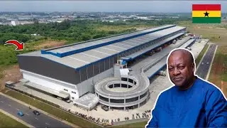 President John Mahama Commissions $3.4 Million Fertilizer Plant In Shai Hills Ghana