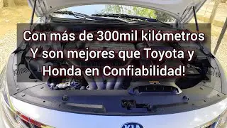 Mejor que un Toyota Camry o un Honda Accord. Kia K5 2019 con más de 300mil km y está como nuevo.