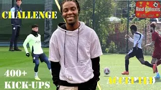 Can I Beat Professional Footballer Phil Foden 400+ kick ups Challenge while walking