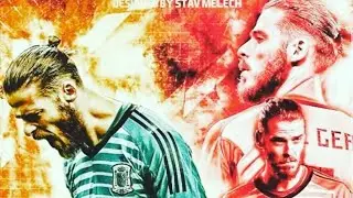 De Gea Training Spain part 2/Тренировка Де Хеа в Испании часть 2