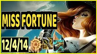 MISS FORTUNE VS JINX - 12/4/14 KDA ADC GAMEPLAY