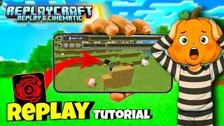 This is the best reply mod in Minecraft PE so far // Minecraft Replay Mod Tutorial Video