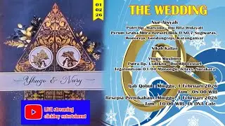 The Wedding Nury & Yhugo / 1 Februari 2026 / clickboy entertaiment