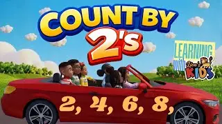 Count by Twos | Skip Counting with Lion's Kids  | Kids Songs + Nursery Rhymes