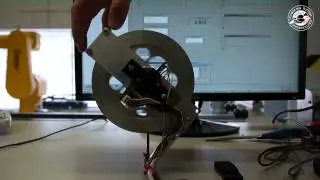 Swing-up and Stabilization of an Inertia Wheel Pendulum