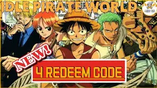 Complete List of New Codes - 4 Redeem Code | Idle Pirate World
