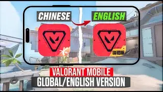 VALORANT MOBILE НАКОНЕЦ-ТО НА АНГЛИЙСКОМ ЯЗЫКЕ! 🌍 (Как скачать и играть)
