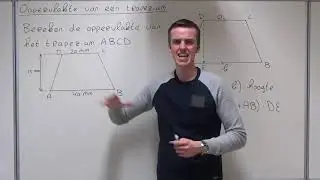 Oppervlakte van een trapezium (2 HAVO/VWO & 2 VWO)