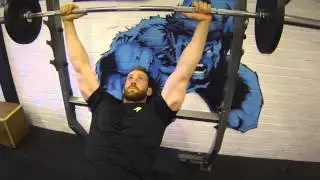 Barbell Incline Shoulder Raise