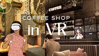 VR Walkthrough: Tokyo Marketplace Coffee Shop | #metaquest3 #vr #animation