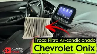 Troca de Filtro Ar-condicionado Chevrolet Onix 2022