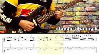 Solo of Zakk Wylde Black Label Society - Crazy Horse. Guitar Tab.