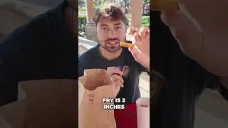 Worst Fries Ever? Disappointing Fast Food Review! #shorts
