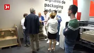 NS MULTI 800 - Pigment printing for paper bags and small cardboard boxes.