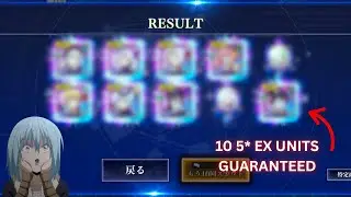 I GOT THE CRAZIEST SUMMON ANIMATION IN THESE TICKET SUMMONS | Slime Isekai Memories