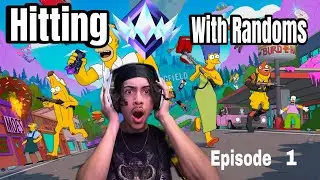 Поднимаем рандомы до нереального ранга 😭✌🏽(Эпизод 1)
