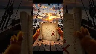 Cute 😍 Pirate ☠️Cat 😺 #animation #viralvideo #shorts