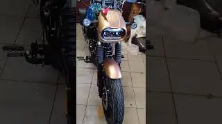 Новый после сборки мотоцикл , ROMET soft chopper 125