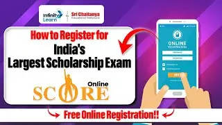 How to Register for India's Largest Scholarship Exam - SCORE ONLINE | Free Online Registration!!