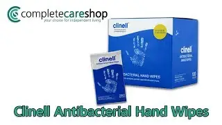 Clinell Antibacterial Hand Wipes -  Kills 99.99 Percent Of All Known Bacteria Within 10 Seconds