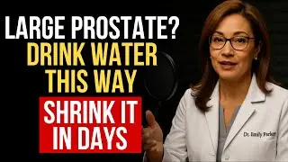 Urologist: Drink Water THIS Way To Shrink Your Prostate (And Fix Urine Dribble) After 60