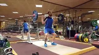 COMPLEX TRAINING: BB Back Squat + Box Jump Lukasz Lojas