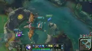 PROJECT:Ashe and El Tigre Braum vs Jinx and Bard bot gameplay