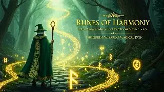 Celtic Ambient Music for Deep Focus & Inner Peace|Runes of Harmony &ndash; The Green Wizard&rsquo;s Magical Path