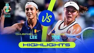 Gabriela Lee (ROU) vs Elyse Tse (NZL) | 2025 BJK Cup Play-offs | Match Highlights