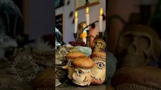 Солнечный мухомор с лягушкой на шляпке🥰 мой тгк: copper_vitriol #грибы #фигурки #искусство