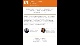 PUBLIC DIPLOMACY IN TRANSITION: A Digital Dialogue on the Murrow Effect